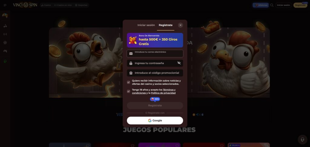 Vincispin Casino